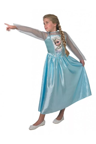 Generic Παιδική στολή Έλσα Κλασική Disney Frozen, 9-10 ετών