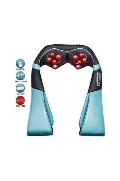 OEM Συσκευή μασάζ Shiatsu αυχένα και πλάτης με υπέρυθρη θερμότητα Massage Shawl