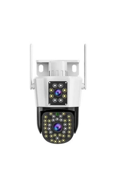 OEM διπλή κάμερα παρακολούθησης Wi-Fi 1080p IP66 αδιάβροχη με φακό 3.6mm Jort...