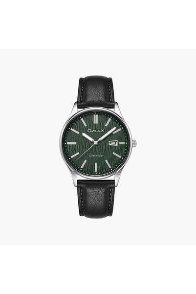 Omax Men's Green Round 41 MM Analog Watch | 00SSD011S003