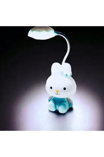 OEM Παιδικό επιτραπέζιο φωτιστικό 13.5x19x31.9 εκ. LED 22644 - γαλάζιο/Λευκό