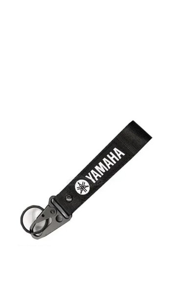 OEM Υφασμάτινο μπρελόκ Carabiner Yamaha σε μαύρο χρώμα