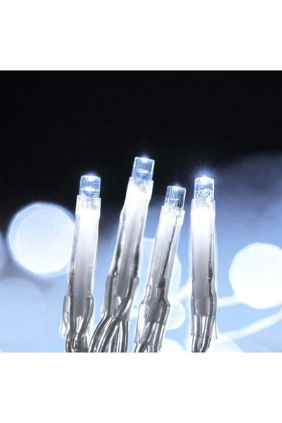 SHOPIENS Instalatie Luminoasa Craciun 500 LED Alb Rece Interconectabila Cablu...