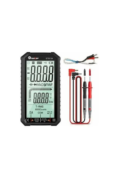 OEM Ψηφιακό πολύμετρο με μέτρηση AC / DC / αντίστασης / χωρητικότητας / θερμο...