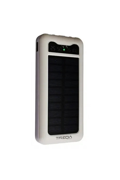 OEM Ηλιακό Powerbank 10000mAh με ενσωματωμένα καλώδια φόρτισης, θύρα USB-A Tr...