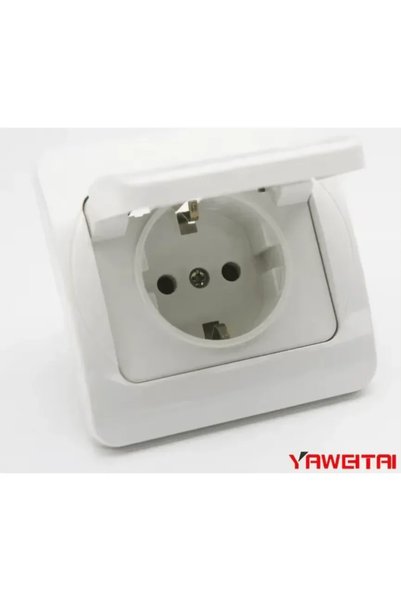 AWEI Πρίζα με καπάκι αδιάβροχο Yaweitai YW-2316