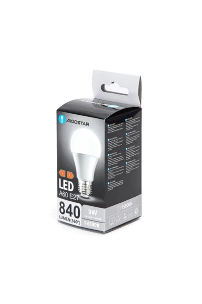 OEM Λάμπα LED A60 E27 9W 6500Κ ψυχρό λευκό Aigostar