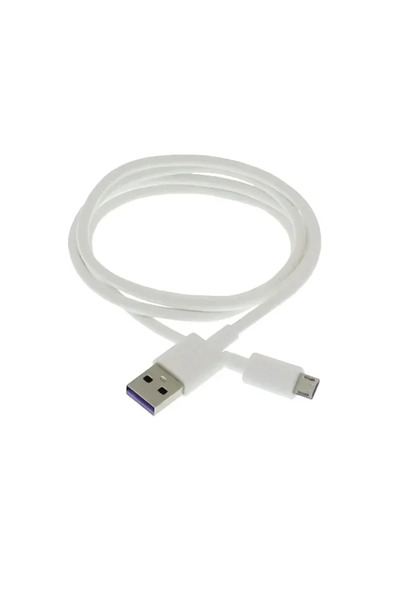 OEM Καλώδιο γρήγορης φόρτισης 5A USB σε Micro USB 1m λευκό