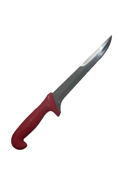 RABY Cuțit de înjunghiat cu lamă cu două tăișuri 24cm roșu TS-31463