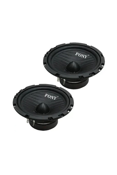 OEM Σετ Ηχεία Αυτοκινήτου Στρογγυλά Woofer 6.5″ και Tweeter 2″ 150W RMS με Εν...