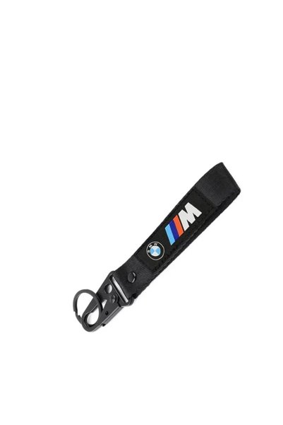 OEM Υφασμάτινο μπρελόκ Carabiner BMW σε μαύρο χρώμα