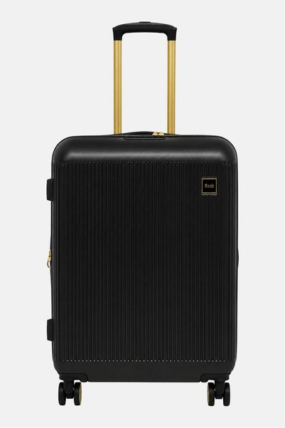 Rock 28 Inch Expandable Hardshell Spinner Luggage, Charcoal