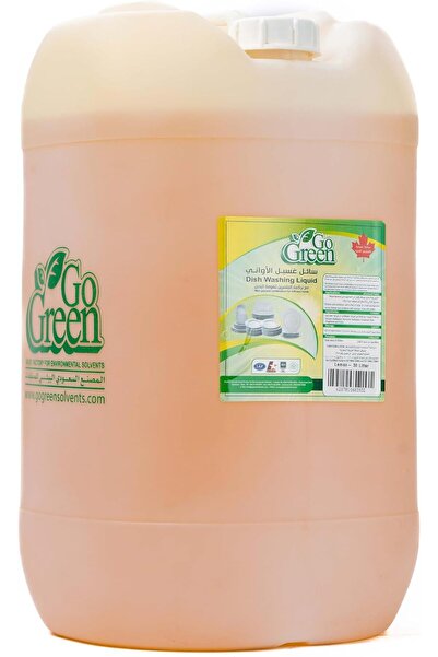 Go Green سائل غسيل الأطباق بالليمون - 30 لتر