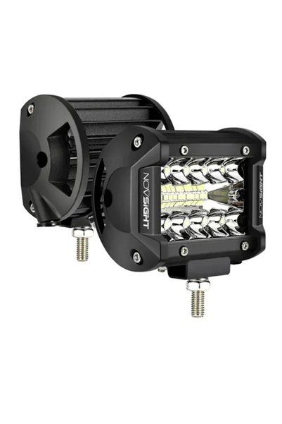 NOVSIGHT Σετ 2 τεμάχια mini προβολείς LED λευκού φωτισμού με 40SMD 120W 10-30...