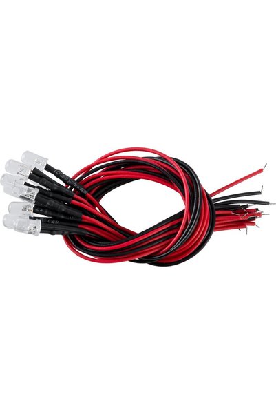 GloboStar® GloboStar ΔΙΟΔΟΣ LED Χαμηλής Ισχύος 0.3W DC 12V - Φ0.5 x Υ1εκ - Υπ...