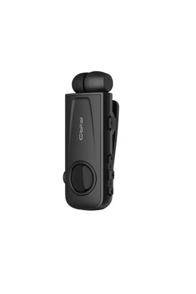 OEM Ακουστικό πέτου In-ear Bluetooth Handsfree Firo H17 σε μαύρο χρώμα