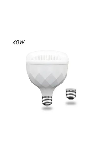 OEM Λάμπα LED E27 40W 220V 3200LM 6500K σε λευκή χρώμα