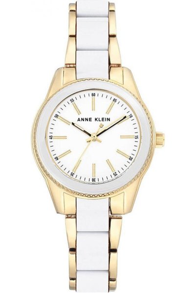 Anne Klein Χρυσόχρωμο Γυναικείο Ρολόι AK-3212WTgb + Κουτί - (AK3212WTGB)