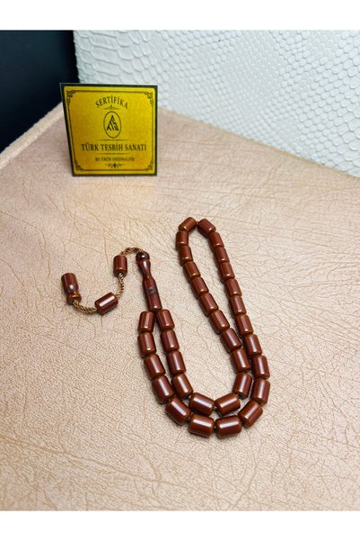 TTS TÜRK TESBİH SANATI Sikma Amber Tesbi̇rh Certified