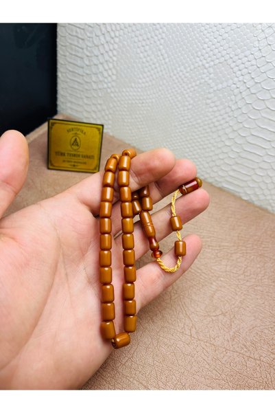 TTS TÜRK TESBİH SANATI Sikma Amber Tesbi̇rh Certified