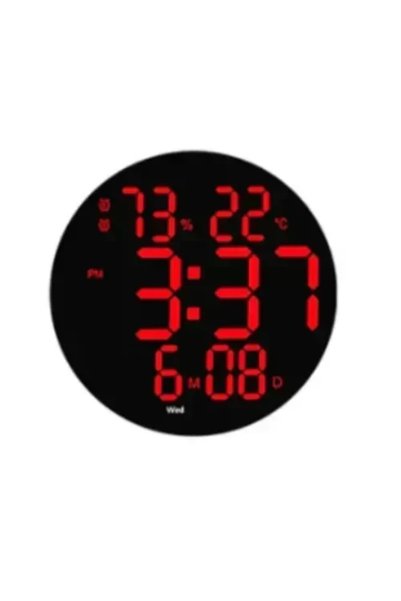 OEM Ψηφιακό ρολόι LED τοίχου με ημερολόγιο/ θερμόμετρο/ υγρασιόμετρο DS-3813L...