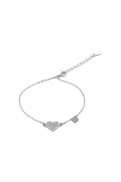 Sonis Silver Brățară din argint 925 rodiat cu cubic zirconia, transparentă