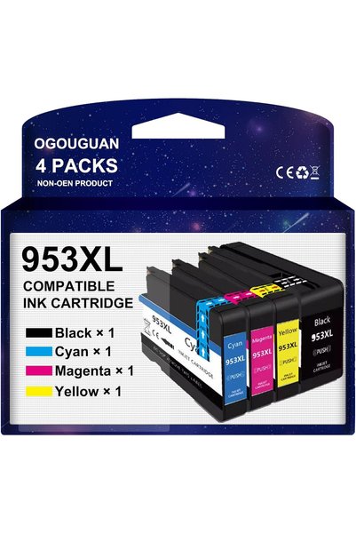 GENERAL 953 953XL Replacement for HP 953XL Ink Cartridges Multipack for HP 95...