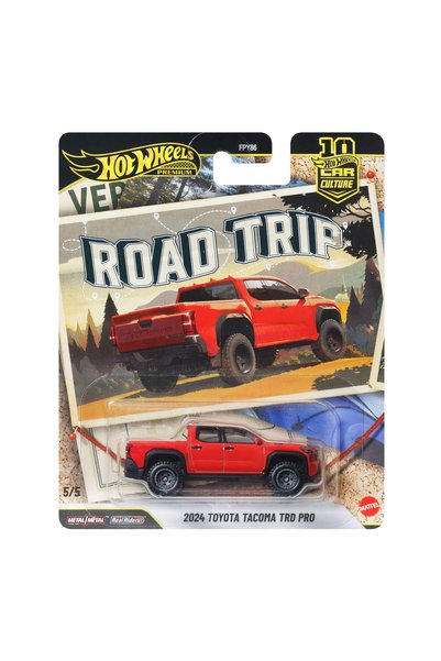 HOT WHEELS Premium Car Culture 2024 Toyota Tacoma Trd Pro 1:64 Model Araba