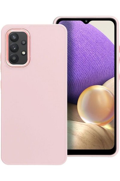 OEM Θήκη Πλαισίου για Samsung A32 Lte (4G) Ροζ Πούδρα