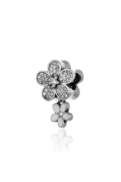 Sonis Silver Talisman pentru brățară din argint 925 rodiat cu zirconia fațeta...