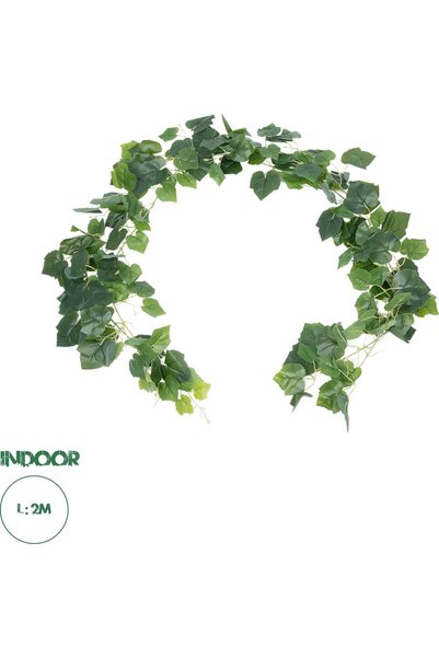 GloboStar® GloboStar Τεχνητή Διακοσμητική Γιρλάντα Βαλτικού Κισσού Κήπου, 200...