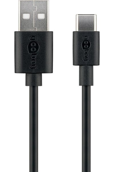 goobay Καλώδιο Φόρτισης και Συγχρονισμού USB-C(TM) (USB-A USB-C(TM)) - (59124)