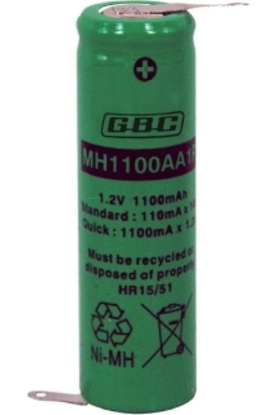 SKB MH1100AA1P - Επαναφορτιζόμενη Μπαταρία Λιθίου Ni-Mh AA 1100mah