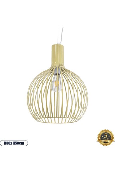 GloboStar® GloboStar SCANDI Βίντατζ Βιομηχανικό Κρεμαστό Φωτιστικό Οροφής Μον...