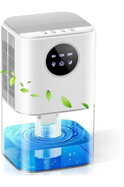 Tazweeq Dehumidifier for Bedroom, Small Dehumidifier for Bathroom with Auto S...