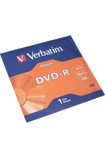 Verbatim DVD-R Datalife 4.7GB 16X - (43844)