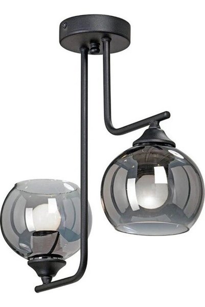 GloboStar® GloboStar Glossa Vintage Κρεμαστό Φωτιστικό Σφαιρικό Διπλό 2 x E27...