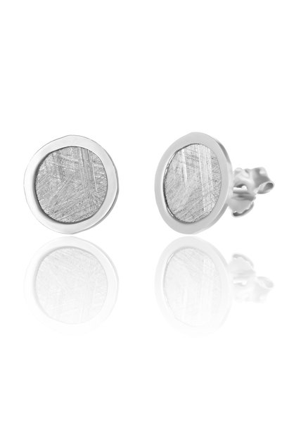 Sonis Silver Cercei din argint 925 rodiat - 1 cm, 1.66 g
