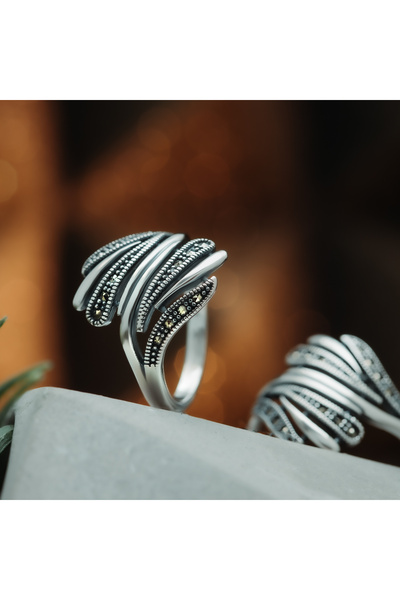Sonis Silver Inel din argint 925 cu marcasite
