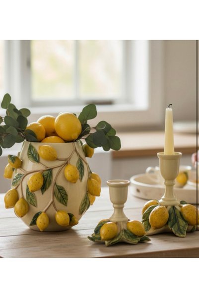 Limon vazo Şamdan