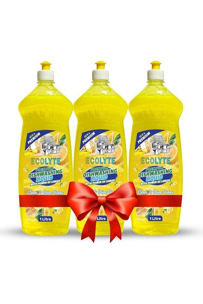 ECOLYTE+ Disinfectant سائل غسيل الأطباق المضاد للبكتيريا إيكوليت+ بلاتينيوم، ...