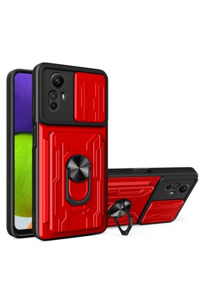 OEM Υβριδική Θήκη Xiaomi Redmi Note 12S 4G, Πορτάκι Κάμερας, Κάρτα, Δαχτυλίδι...