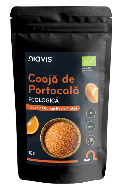 Niavis Coaja de Portocala Ecologica/BIO 50g