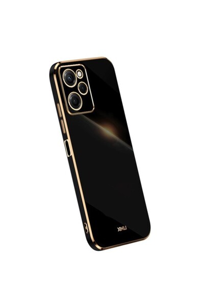 OEM Θήκη Σιλικόνης TPU Electroplating Golden Edge για Xiaomi Poco X5 Pro 5G -...