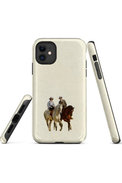 EDELFU متوافق مع iPhone 12 / 12PRO - غطاء Bozkırın Manita Süvarileri، غطاء مز...