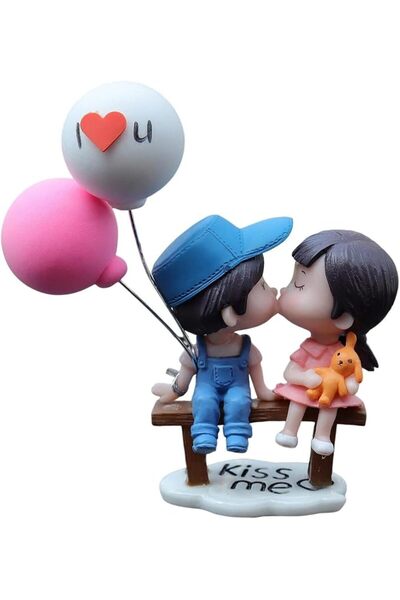 ASKIND Car Decoration, Cute Cartoon Couple, Miniature Cartoon Couple Figurine...
