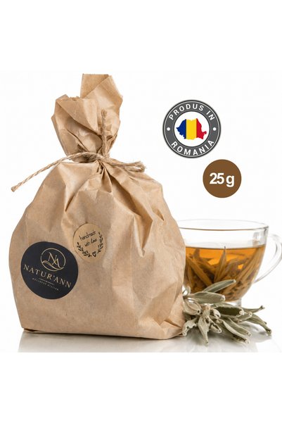 Natur’Ann® Ceai de Salvie 100% , 25 g, Natur’Ann®, Fără Aditivi, Fără Pestici...