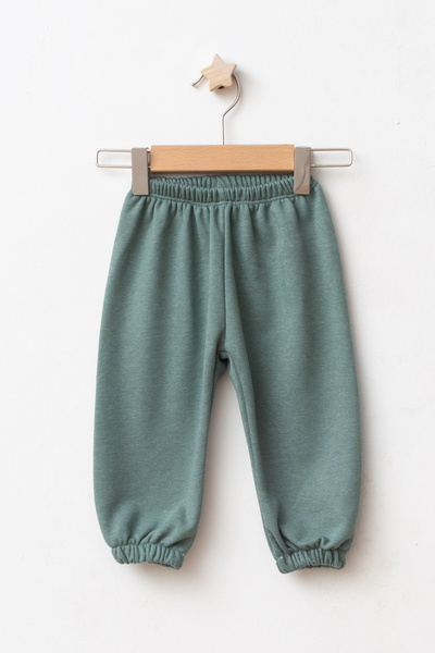 lilico Baby Pants with Elastic Waist and Cuffs, Comfortable Fit, 100% Cotton ...