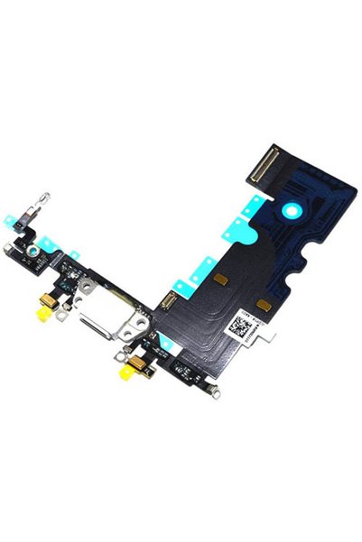 OEM Apple Καλωδιοταινία Φόρτισης με Μικρόφωνο για iPhone 8 - Λευκή