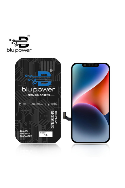 Blue Power iPhone Lcd 14 - 14
